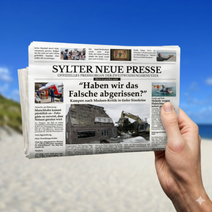 Sylter Neue Presse Einzelausgabe E-Paper