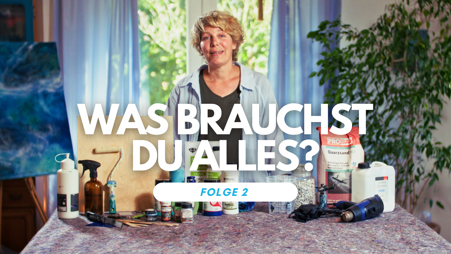 Syltbild: Meerbild Resin-Art Online Kurs – Bild 2